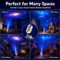 2 In 1 Mini Galaxy Projector (3 Films Included)